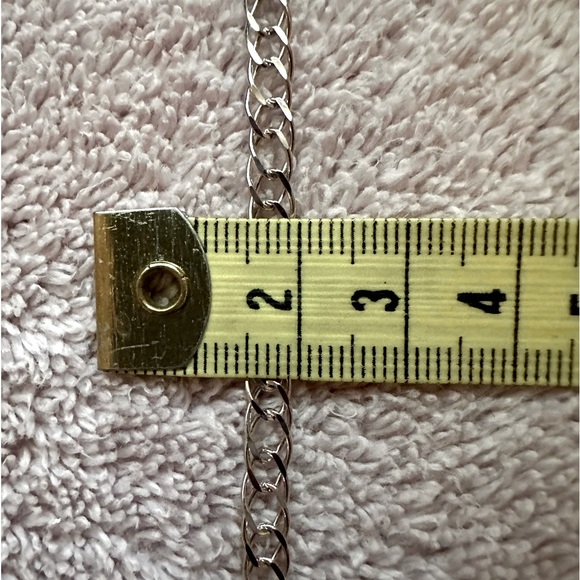 Sterling Silver Overlapping Link Bracelet - Picture 5 of 7